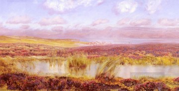 ムーア人の風景から見たウィットビーの眺め ブレット・ジョン Oil Paintings
